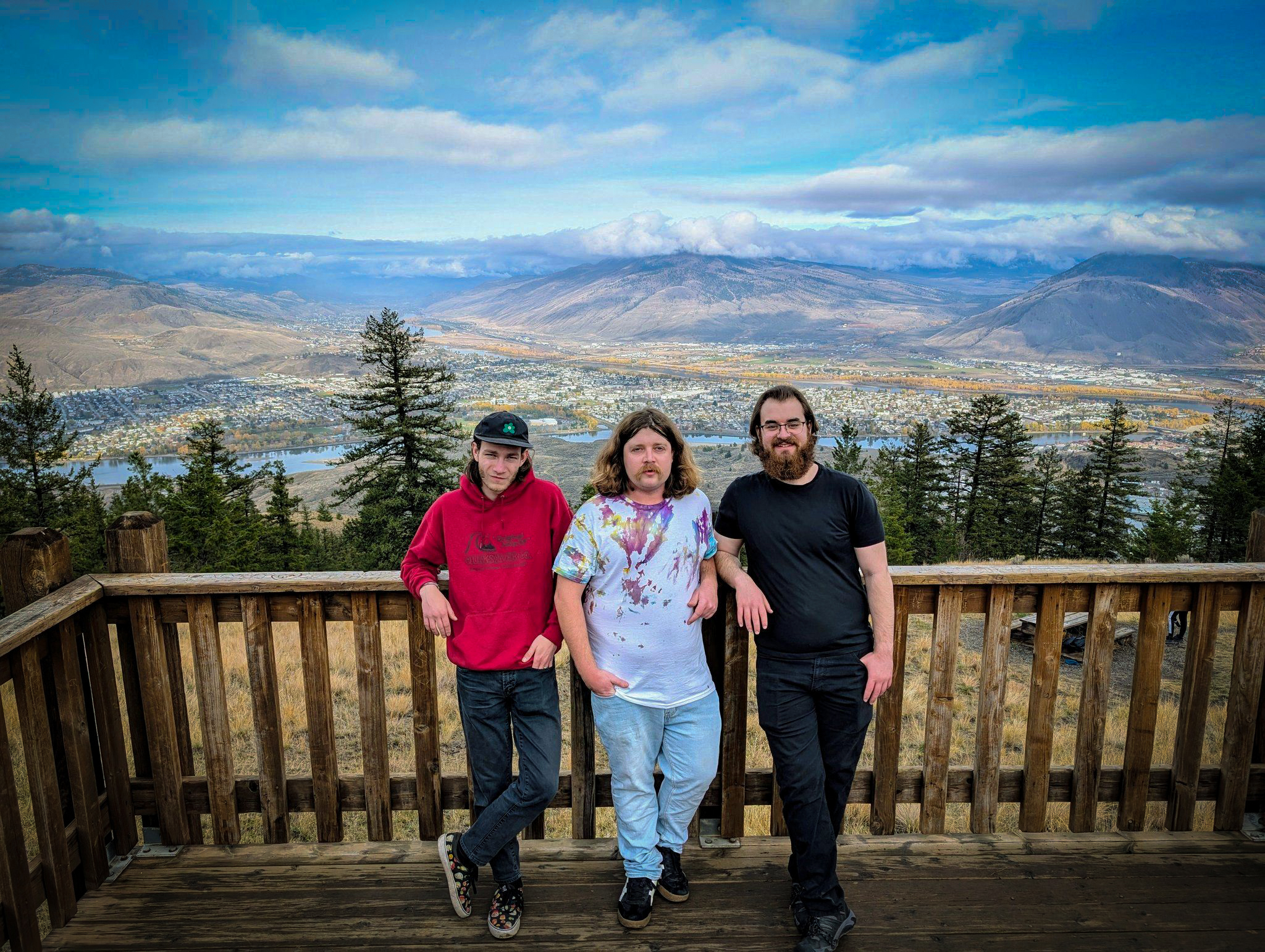 Band picture with kamloops in the background